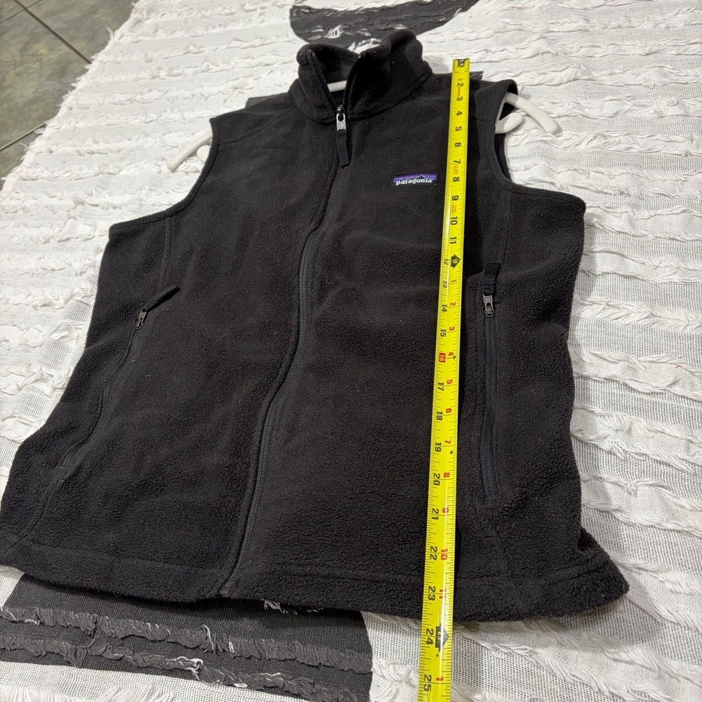 Vintage Patagonia Synchilla Fleece Vest Womans Sz M Outdoor Hiking Camping Comfy - Picture 9 of 9